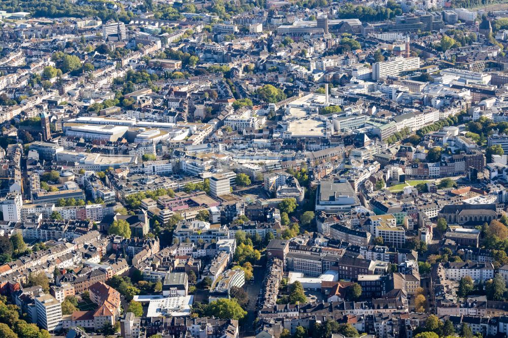 Karte des Einsatzgebiets rund um Aachen